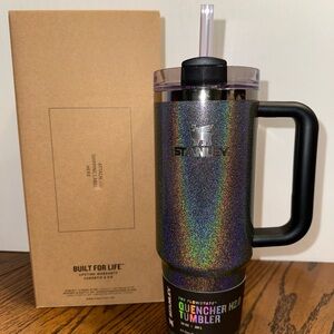 Stanley Midnight Glitz 30 oz FlowState Quencher H2.0 Tumbler